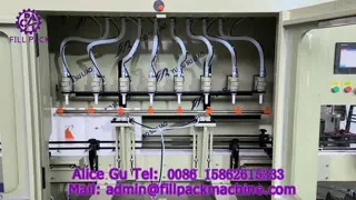 2346 J66 Self-flowing Anti-corrosion 8-head Filling Machine