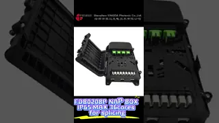 IP65 Waterproof FTTH Termination Box with 36 Cores Capacity and 1x8 PLC Splitter