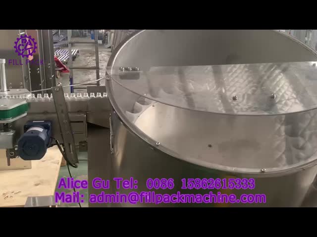 2331 L17 Irish 40ml Plastic Bottle Sorting + Filling and Sealing + Labelling + Inkjet Coding Product