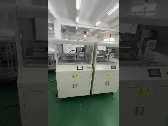 330DJ Inline Glue Dispensing Machine Automatic PCB glue dispenser