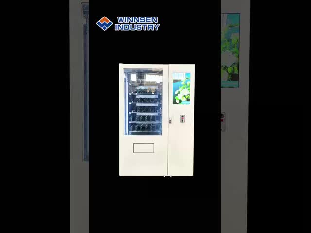 Coin Acceptor Digital Mini Mart Vending Machine With Online Web Remote System