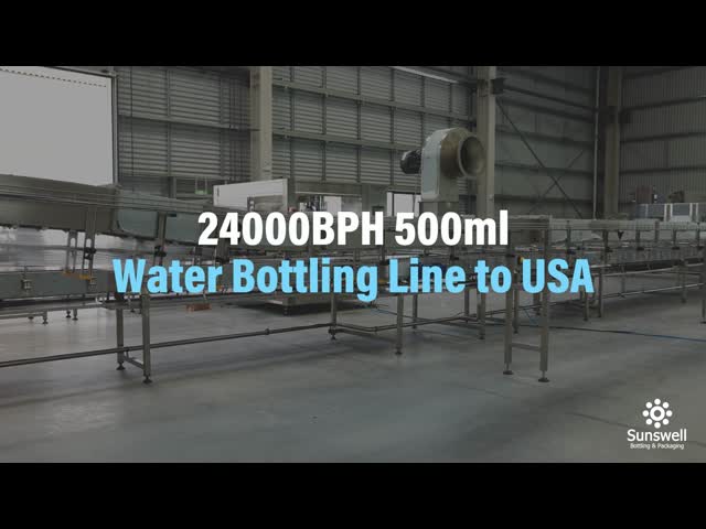 Industrial  Mineral or sparkling Water Filling Machines / PET bottle filling line system
