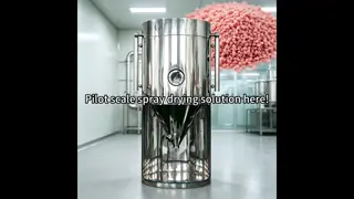 Lab Scale Laboratory High Speed Centrifugal Atomization Small Spray Drying Dryer for Animal Blood, Coconut Milk Egg Powder, Herb Plant Extract, Instant Coffee