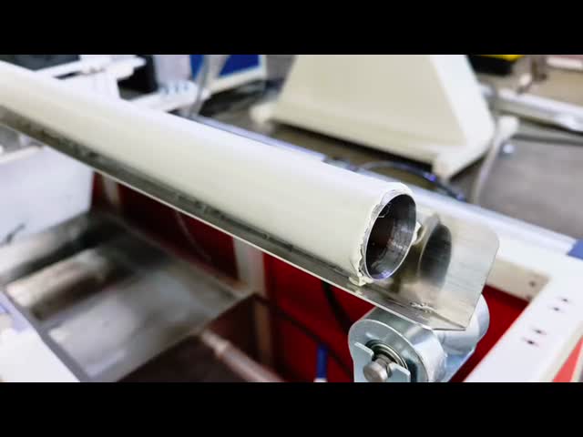 55mm Screw Plastic Coating Extrusion Line with 30:1 LD Ratio and Famous Brand Motor for Metal Pipe Coating