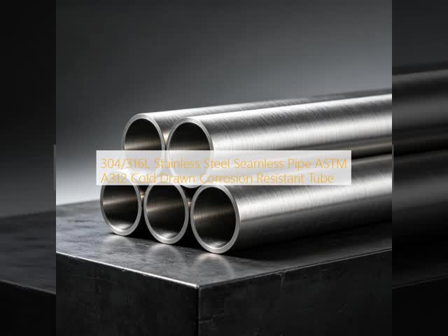 ASTM A312 304/316L Cold Drawn Seamless Stainless Steel Pipe for Chemical Industry