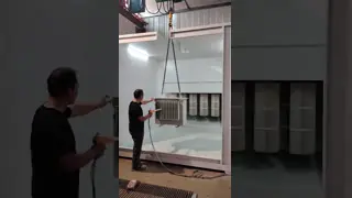 Industrial Coating & Curing System  Transformer Casings