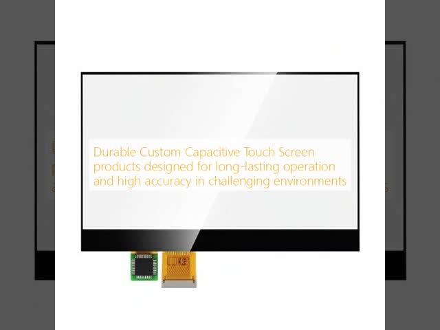 Durable 7 Inch Custom Capacitive Touch Screen Solution