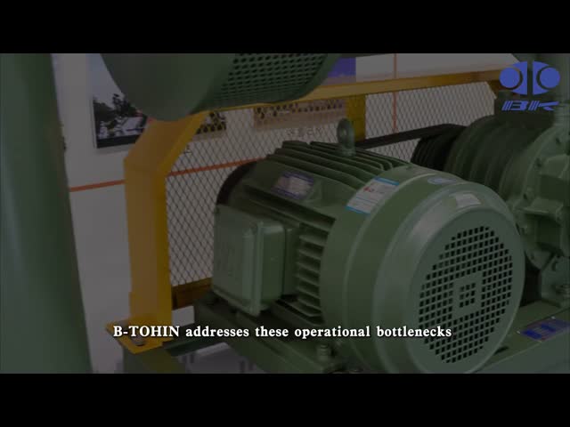 BK4005 Three Lobe Roots Blower 0.42-1.8m³/min for Water Treatment