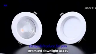 LED Recessed Downlight Triac 0-10V Dali Dali-2 Dt6 Dt8 Dimmable, Zigbee Tuya WiFi Anti-Glare IP40 Die-Cast Aluminum Ceiling Down Light for Hotel