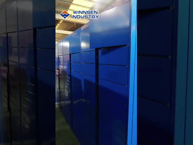 Smart Click & Collect Luggage Lockers Self Pickup Locker with CE FCC Certificate