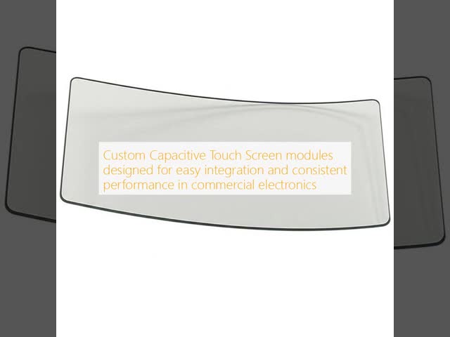 Custom Capacitive Touch Screen modules designed for easy integration and consistent performance in commercial electronics