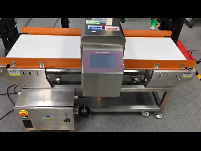 Stability Belt Conveyor Metal Detectors / Food Production Line Needle Metal Detector