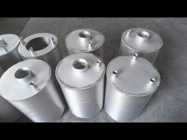 Durable Water Filter Nozzles With Vertical Slots Long Service Life 0.2mm Slot Size