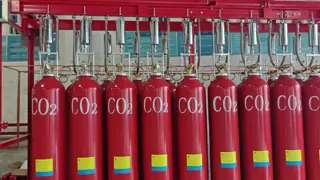High Pressure CO2 Fire Suppression System for Electrical Substation Safety