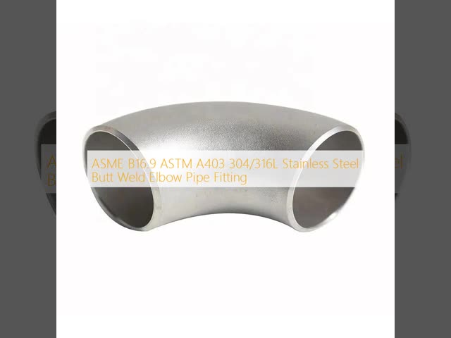 ASME B16.9 Stainless Steel Butt Weld Tee – ASTM A403 304/316L Reducing Equal Pipe Fitting