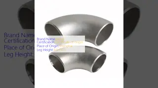 ASME B16.9 Stainless Steel Butt Weld Tee – ASTM A403 304/316L Reducing Equal Pipe Fitting