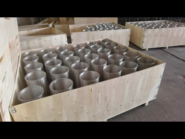 Stainless Steel 316 Wedge Wire Basket , Wire Strainer Basket High Efficient