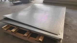 Professional Wedge Wire Screen Panels For Coal Washer 0.5mm Slot Size