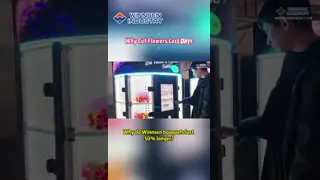 24h Outdoor Flower Vending Machine and Flower Vending Locker with Smart Payment and Fresh-Keeping System