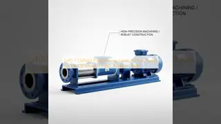4kW Progressing Cavity Screw Pump for Crude Oil and Viscous Fluid Transfer