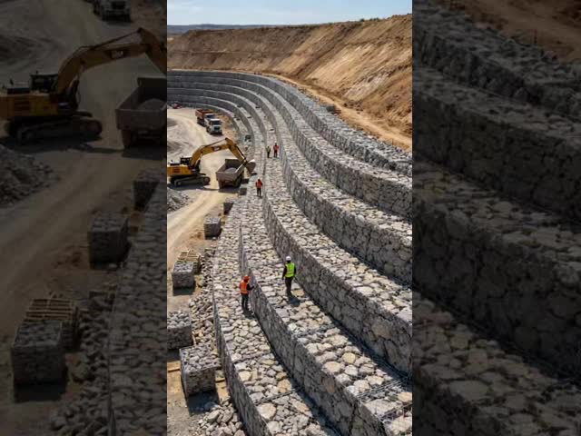 Heavy-Duty CNC Gabion Mesh Making Machine for Continuous Wire Production