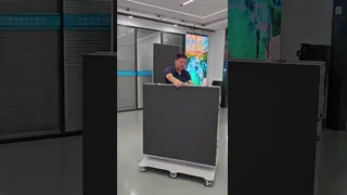 P2.9 Rental Indoor 2x2m Foldable LED Poster Screen 672x672 Pixels Flight Case Packed Event Display
