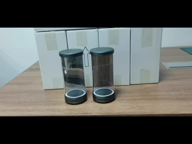 5 Inch Holographic Display with Acrylic Tube and Aluminum Alloy Housing, Portable 3D Hologram Display for Retail and Exhibition