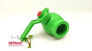 PPRCT Ball Valve PPR Brass-Ball Valve With Iron Handle PN25 20-63mm Customizable