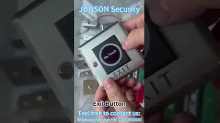 Infrared Sensor No Touch Exit Push Button Door Release Switch 5 Wire