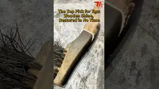 Video of a laser cleaning machine removing paint from wood