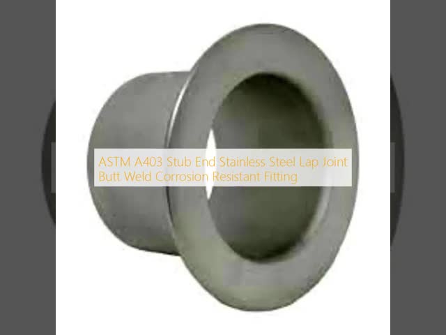 ASTM A403 Stainless Steel Stub Ends Corrosion Resistant Butt Weld Pipe Fittings for Petrochemical