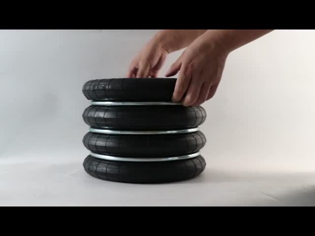F-300-4 YOKOHAMA S-300-4 Punch Air Spring Rubber Air Bellows With Steel Waist Ring