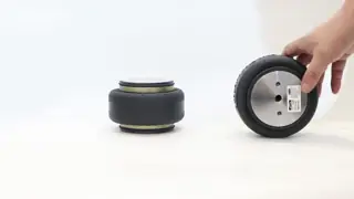 1B7-544 Single-convoluted Industrial Rubber Air Spring 579-912-544 Air Suspension