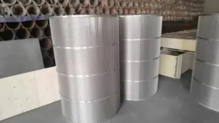 304 Grade Wire Cylinder Basket , Water Treatment Rotating Drum Screen