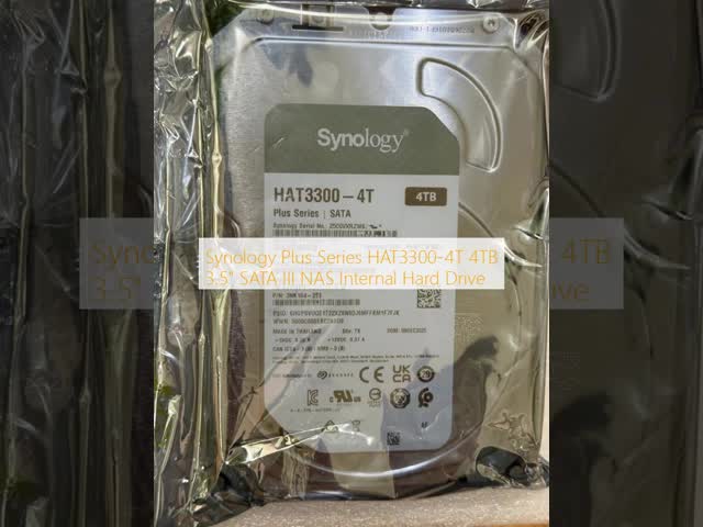 Synology 4TB NAS Drive HAT3300 Reliability Upgrade