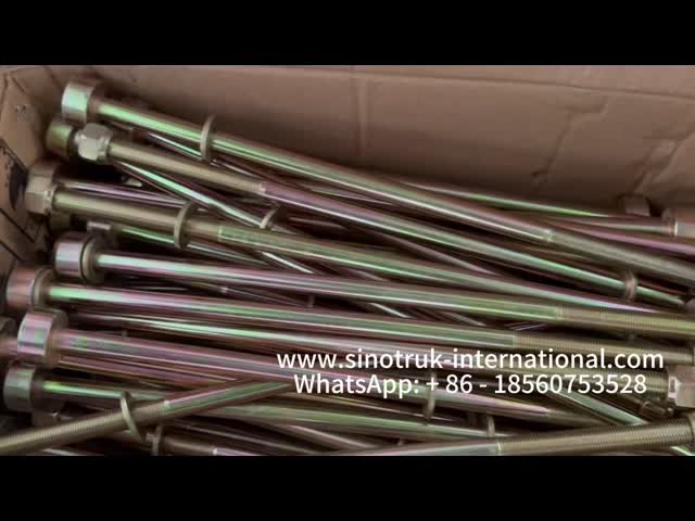 SINOTRUK Parts Steel plate center bolts spring plate center screws bow plate center threads