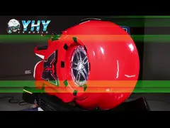 42‘‘ LCD VR Motorcycle Simulator Racing HD 2D Rotating 6 Games Indoor