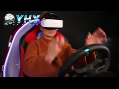 Racing Game VR Simulator Steering Wheel 5 Gear Tiptronic For Kids / Adults