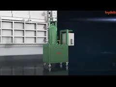 Aluminum Foundry Flux Injection Machine 80L Nitrogen / Argon Portable