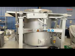 Flexible Cover Molten Aluminum Transfer Ladles 1000M Distance Single Lip Easy Handling