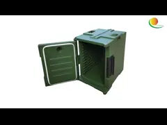 Military Insulated Food Pan Carrier 90L Cold / Hot Seamless Green