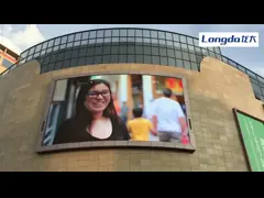 Full Color Outdoor LED Video Walls P4 P5 HD IP65 High Brightness