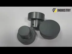Black Silicon Carbide Ceramics Parts High Hardness For Industrial