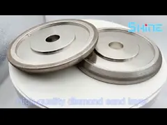 Electroplated CBN Sharpening Wheel Disc Grinding Full Top For Aluminum