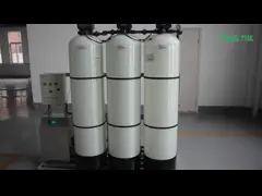 House Single Pass RO System 200LPH Water Filtration With FRP / SS Tank