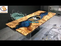 Crystal Clear Epoxy Resin Deep Pour Yellow Resistant For Tabletop