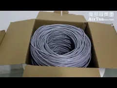 Solid CAT5E Ethernet Cable Bare Copper LSZH Jacket Indoor Outdoor
