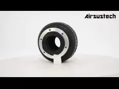 Single Convoluted Industrial Air Springs Replacement With Flange