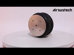 Punch Machines Yokohama Air Spring Double Convoluted Rubber Steel With Plate