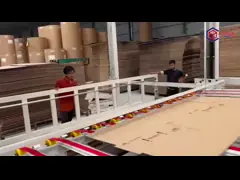 Semi Auto Corrugated Carton Box Machine 150 Sheets / min Flexo Printing Slotting